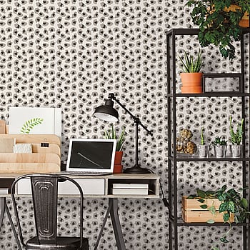 Galerie Wallcoverings Product Code 18536 - Into The Wild Wallpaper Collection - Silver Colours -  