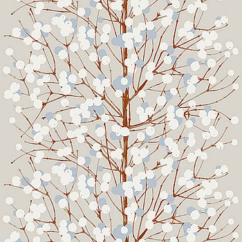 Galerie Wallcoverings Product Code 23375 - Marimekko 5 Wallpaper Collection - Grey Beige Blue Brown White Colours -  
