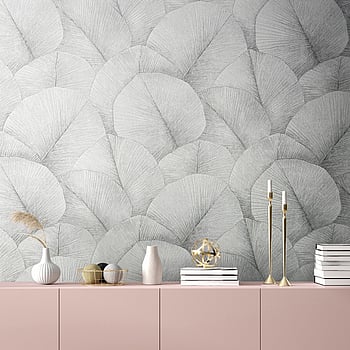 Galerie Wallcoverings Product Code 34509 - Kumano Wallpaper Collection - Grey Colours -  