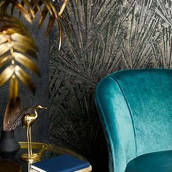 Galerie Wallcoverings Product Code 95037 - Air Wallpaper Collection - Black Colours -  