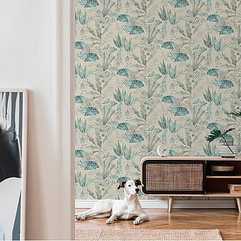 Galerie Wallcoverings Product Code FL61124 - Flourish Wallpaper Collection - Beige/Grey Colours -  
