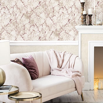 Galerie Wallcoverings Product Code G67757 - Natural FX 2 Wallpaper Collection - Red Colours -  