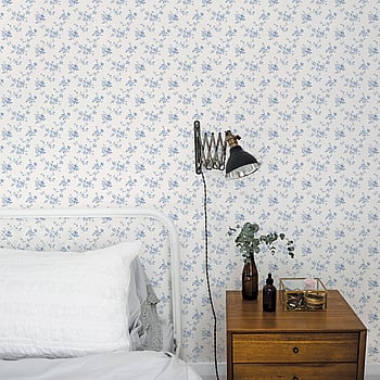 Galerie Wallcoverings Product Code G67892 - Miniatures 2 Wallpaper Collection - Blue White Colours -  