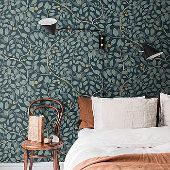 Galerie Wallcoverings Product Code S65106 - Sommarang Wallpaper Collection - Blue Colours -  